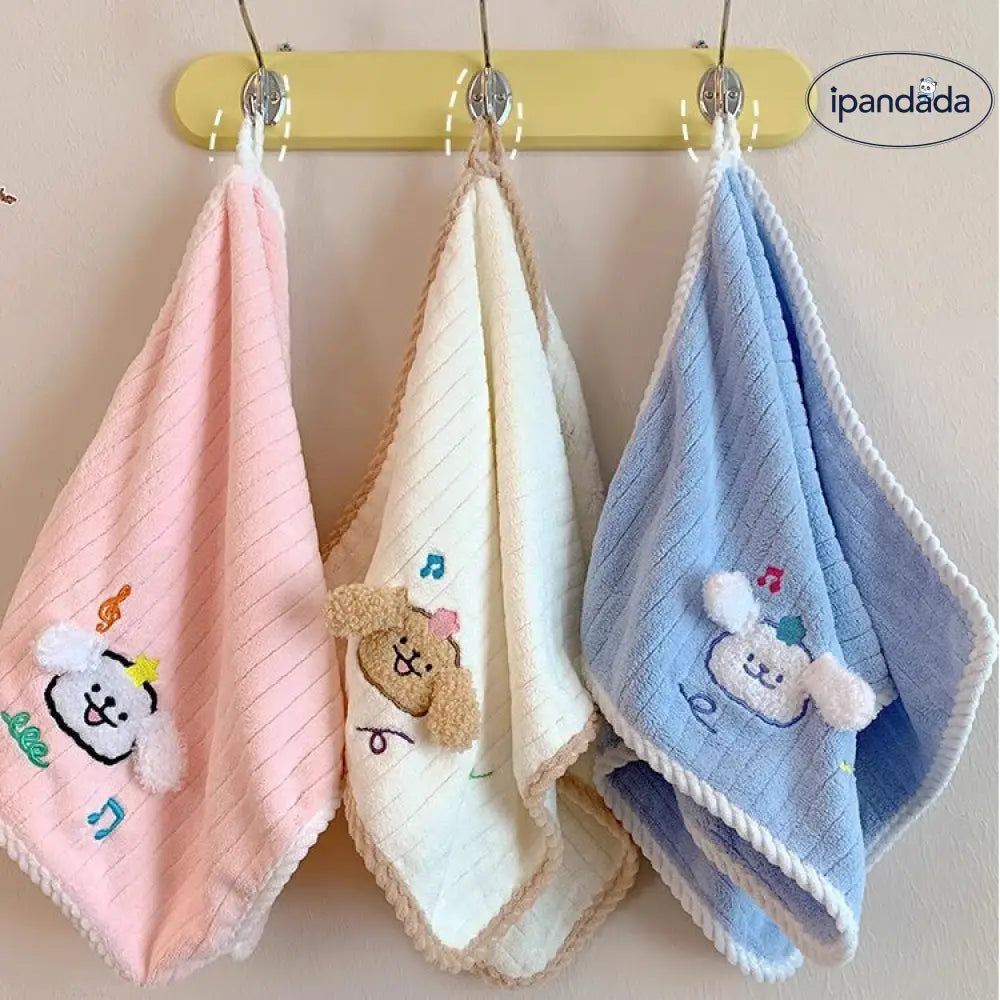 タオル フェイスタオル 家庭用 毛が抜けない 綿より吸水性の高い 可愛い 子供用 新品 カップル 学生 用 面タオル 髪拭き ID2310