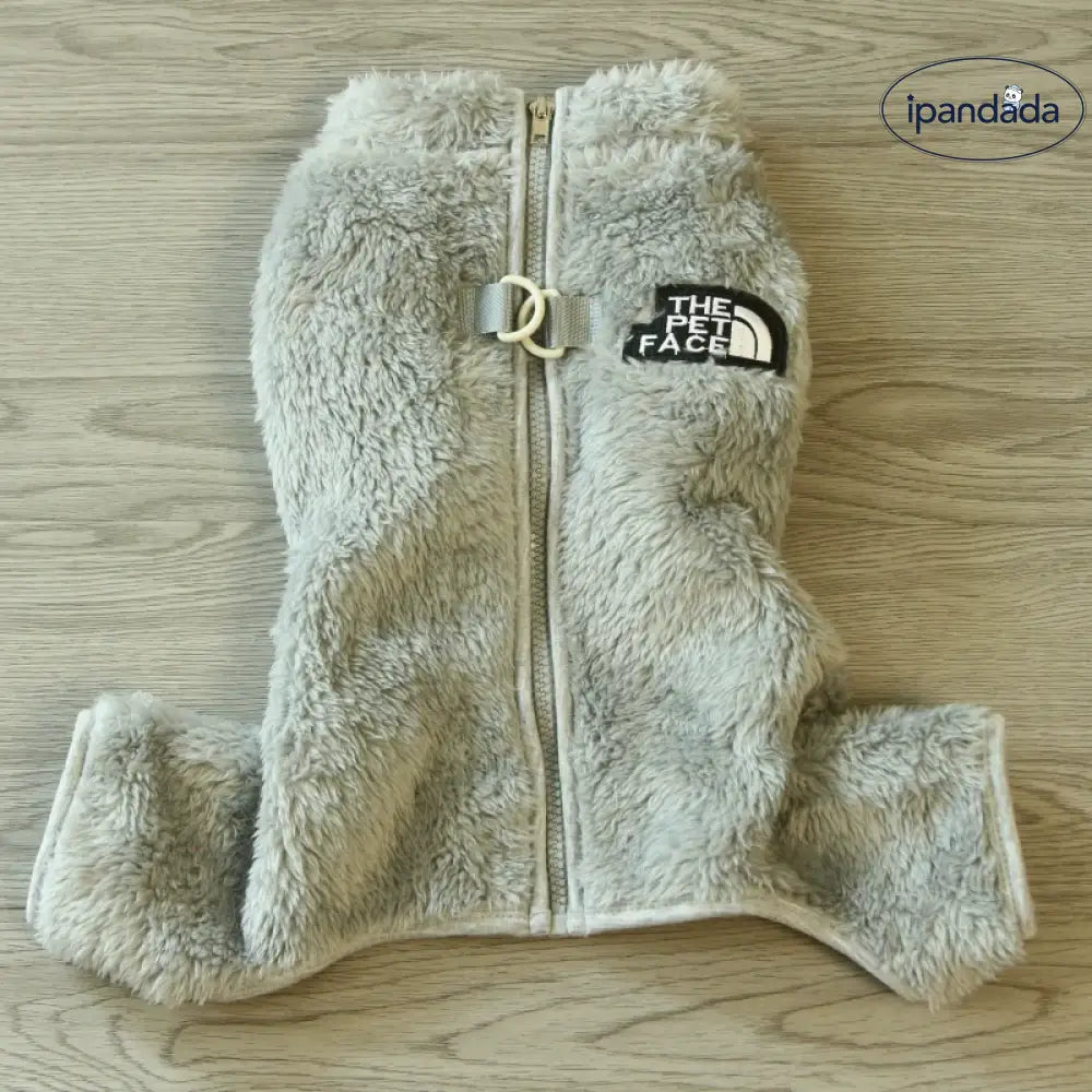 犬の服 秋冬 ファッションブランド ジッパー付き 両面保温フリース タディ用ペット服 冬用 ID3253