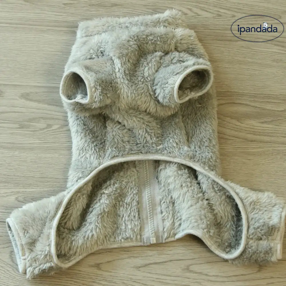 犬の服 秋冬 ファッションブランド ジッパー付き 両面保温フリース タディ用ペット服 冬用 ID3253