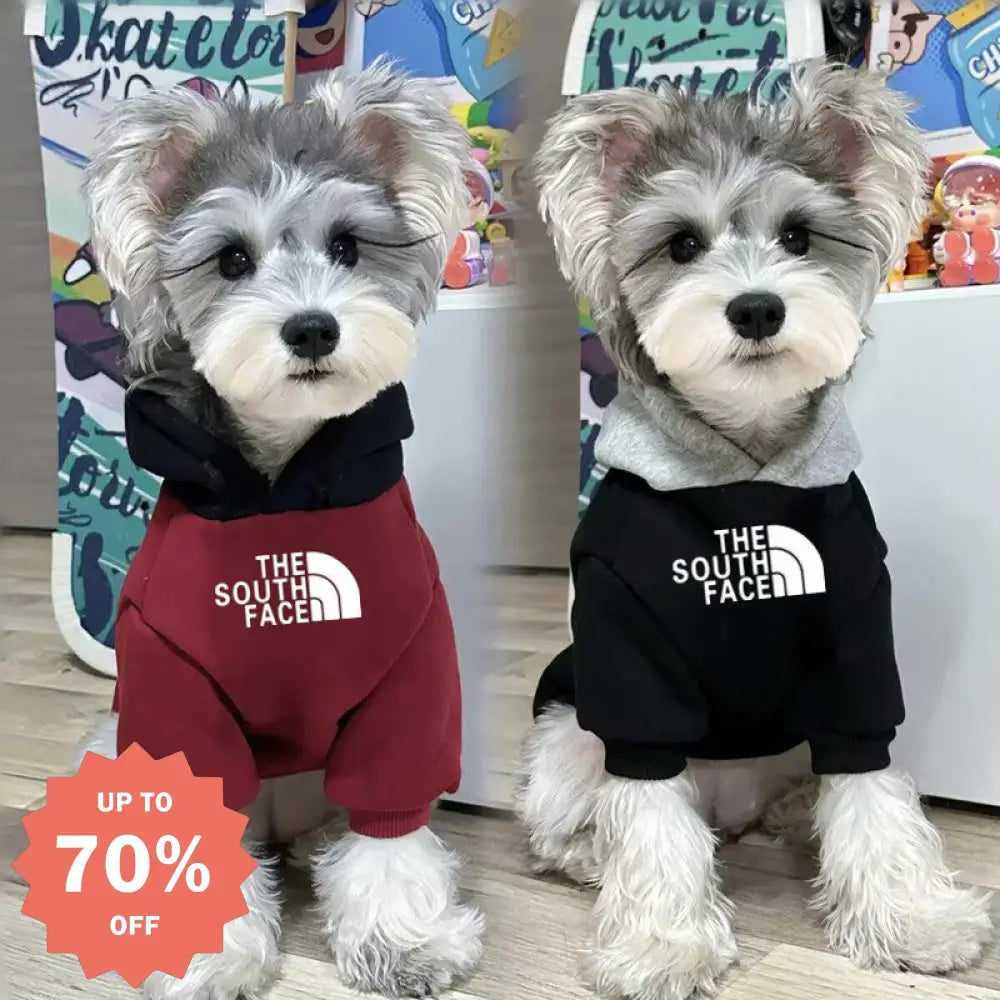 THE SOUTH FACE 犬服 ドッグウェアの服 パーカー フードパーカー インスタ映え 抜け毛防止 春 夏 秋 冬 春用 夏用 ペット用品＞ウェア