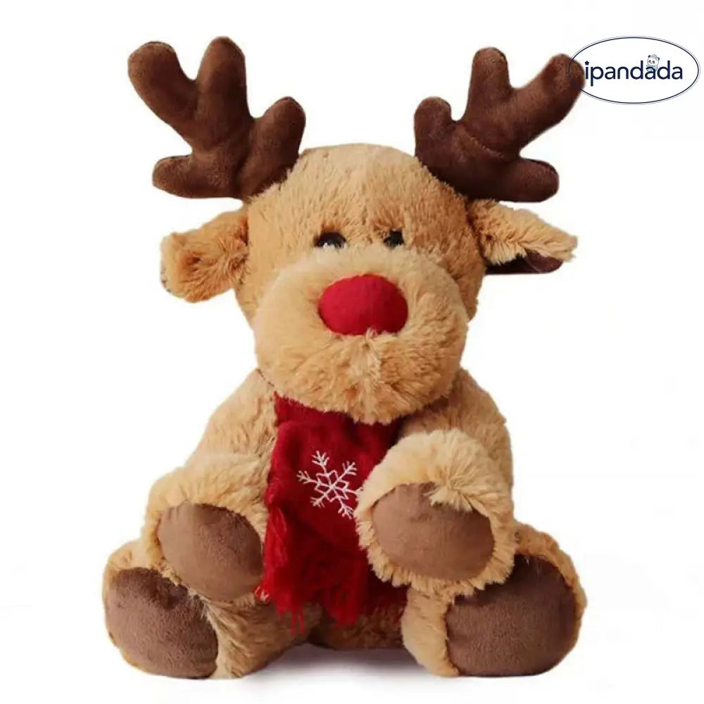 トナカイ ぬいぐるみ クリスマス鹿 おもちゃ 女の子 子供用 ギフト クリスマス プレゼント ID3427 写真通り / 30cm