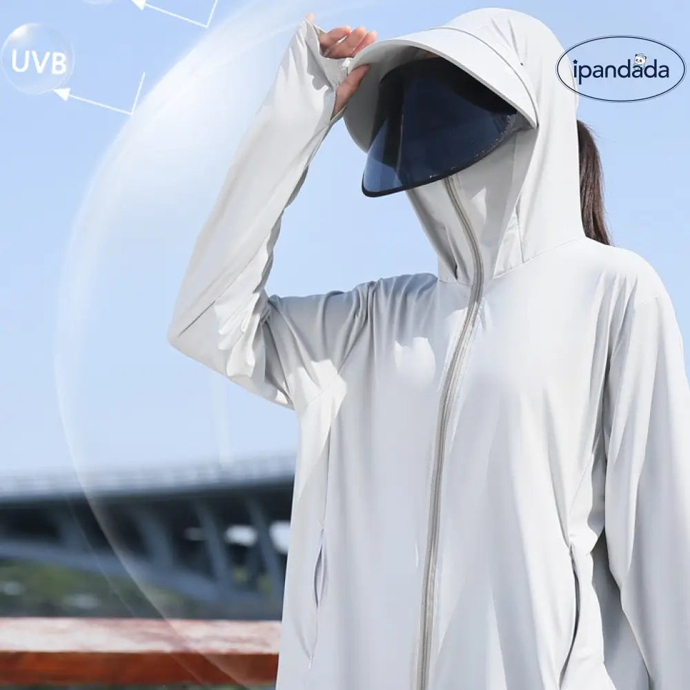 ID1573 UVカットパーカー UVカットウェア接触冷感 レディース 薄手 長袖 UPF50+ 通勤 通学 ピクニック 海水浴 おしゃれ かわいい 大きいサイズ 紫外線対策 UPF50+ ラッシュパーカー アウトドア 旅行用 かわいい カジュアル 海外通販