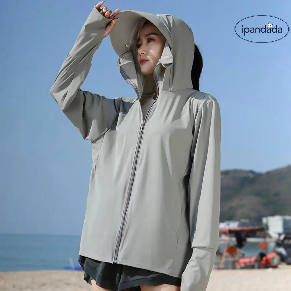 ID1573 UVカットパーカー UVカットウェア接触冷感 レディース 薄手 長袖 UPF50+ 通勤 通学 ピクニック 海水浴 おしゃれ かわいい 大きいサイズ 紫外線対策 UPF50+ ラッシュパーカー アウトドア 旅行用 かわいい カジュアル 海外通販