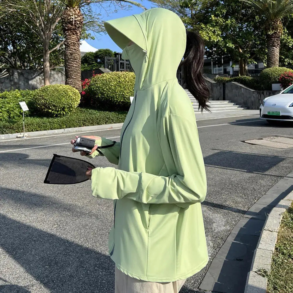 ID1573 UVカットパーカー UVカットウェア接触冷感 レディース 薄手 長袖 UPF50 + 通勤 通学 ピクニック 海水浴 おしゃれ かわいい 大きいサイズ 紫外線対策 UPF50 + ラッシュパーカー アウトドア 旅行用