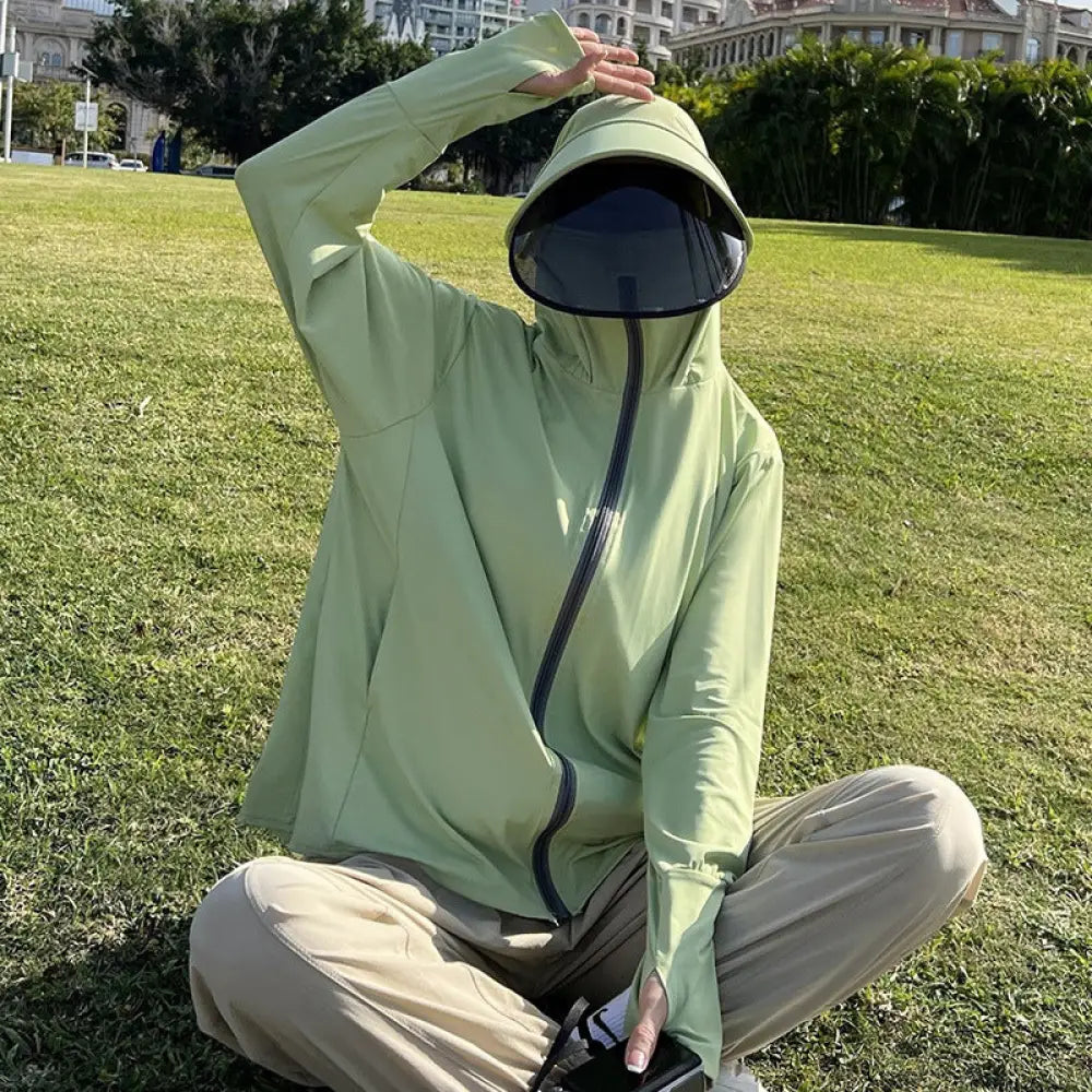 ID1573 UVカットパーカー UVカットウェア接触冷感 レディース 薄手 長袖 UPF50 + 通勤 通学 ピクニック 海水浴 おしゃれ かわいい 大きいサイズ 紫外線対策 UPF50 + ラッシュパーカー アウトドア 旅行用