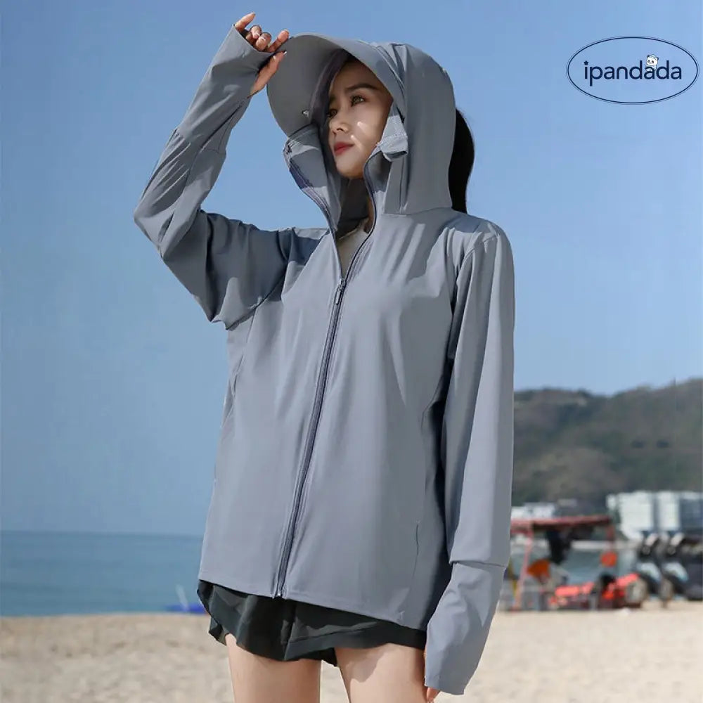 ID1573 UVカットパーカー UVカットウェア接触冷感 レディース 薄手 長袖 UPF50+ 通勤 通学 ピクニック 海水浴 おしゃれ かわいい 大きいサイズ 紫外線対策 UPF50+ ラッシュパーカー アウトドア 旅行用 かわいい カジュアル 海外通販