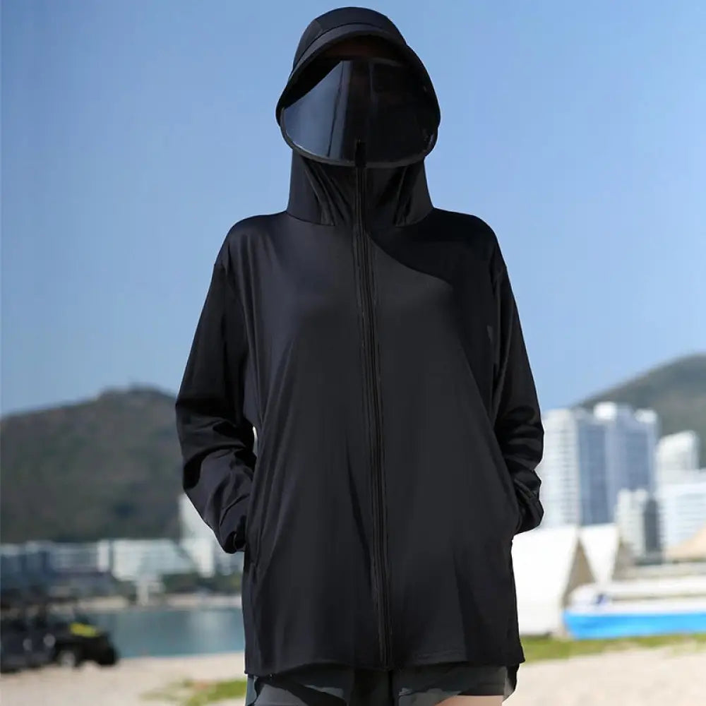 ID1573 UVカットパーカー UVカットウェア接触冷感 レディース 薄手 長袖 UPF50 + 通勤 通学 ピクニック 海水浴 おしゃれ かわいい 大きいサイズ 紫外線対策 UPF50 + ラッシュパーカー アウトドア 旅行用