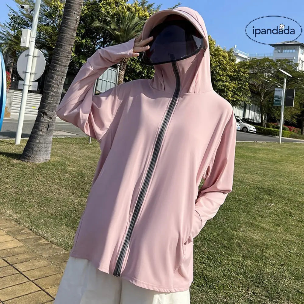 ID1573 UVカットパーカー UVカットウェア接触冷感 レディース 薄手 長袖 UPF50+ 通勤 通学 ピクニック 海水浴 おしゃれ かわいい 大きいサイズ 紫外線対策 UPF50+ ラッシュパーカー アウトドア 旅行用 かわいい カジュアル 海外通販