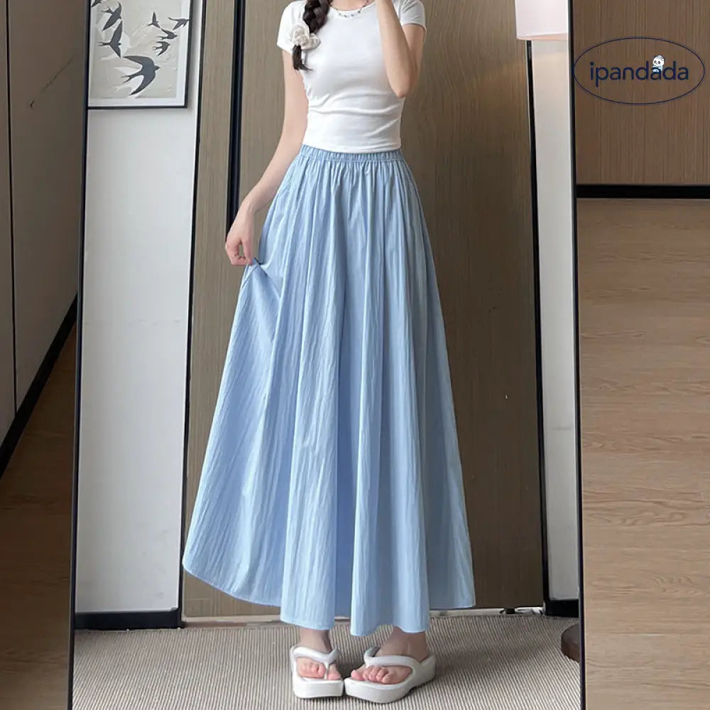 ID1580 ワイドパンツ レディース 夏 涼しい ウエストゴム サイドポケット 涼感 冷感 細見え 着痩せ ボトムス ゆったり 大きいサイズ S/M/L 春 夏 秋 春夏服装 外出着＞ボトムス