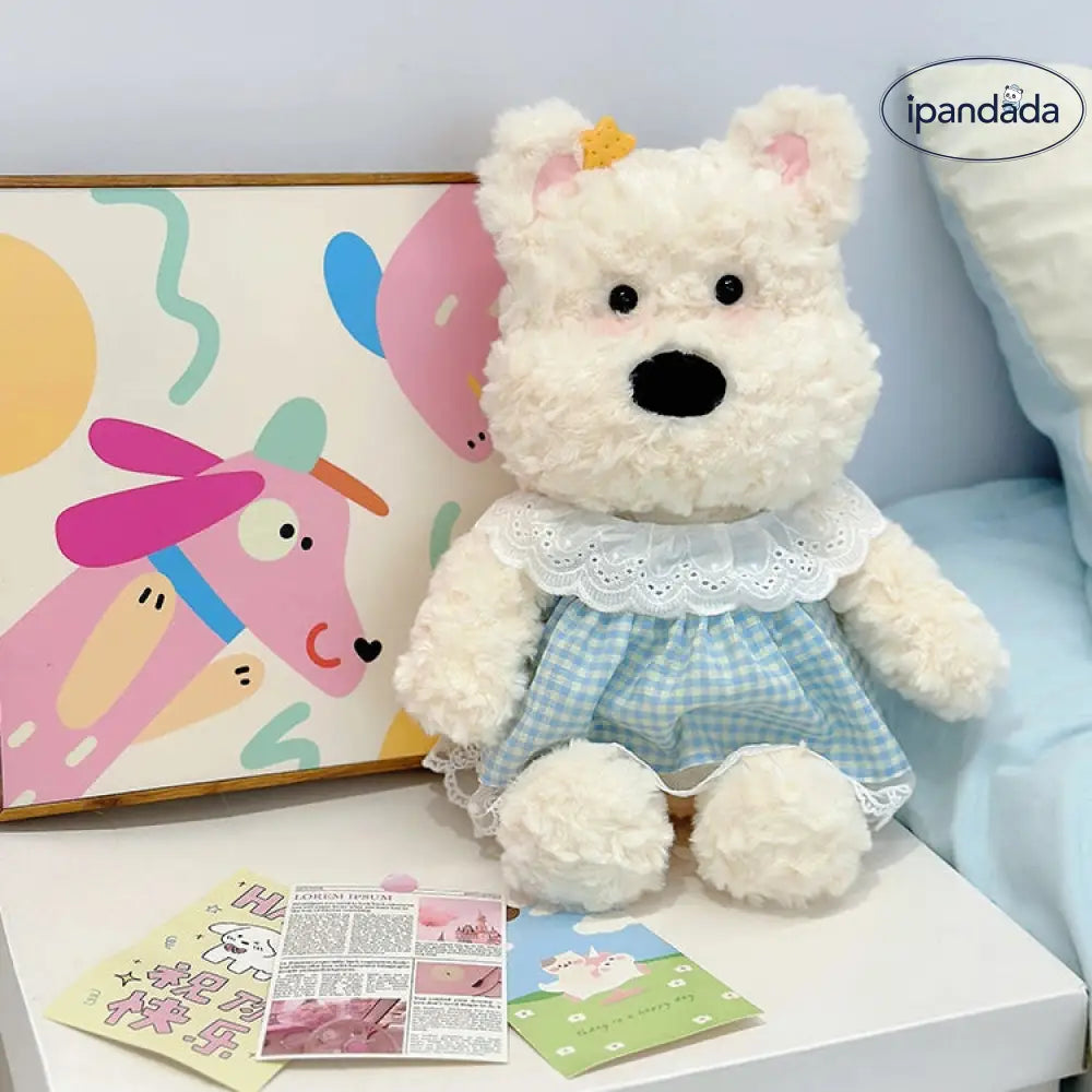 ID1770 わんちゃんぬいぐるみ 抱き枕 女の子用 寝かしつけ プレゼント 誕生日 ギフト ふわふわ かわいい 安全素材