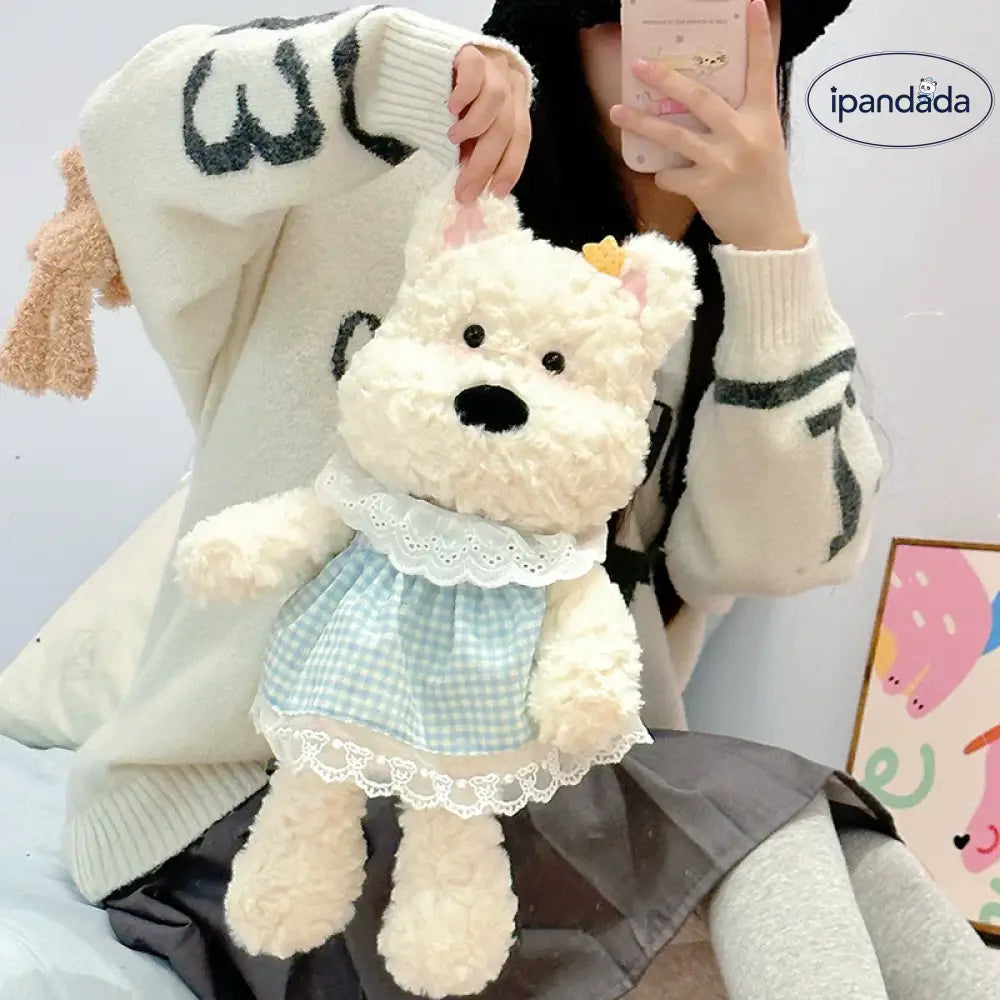 ID1770 わんちゃんぬいぐるみ 抱き枕 女の子用 寝かしつけ プレゼント 誕生日 ギフト ふわふわ かわいい 安全素材