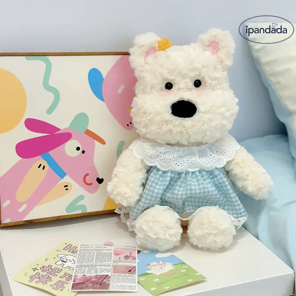 ID1770 わんちゃんぬいぐるみ 抱き枕 女の子用 寝かしつけ プレゼント 誕生日 ギフト ふわふわ かわいい 安全素材