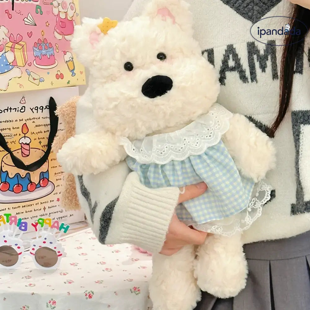 ID1770 わんちゃんぬいぐるみ 抱き枕 女の子用 寝かしつけ プレゼント 誕生日 ギフト ふわふわ かわいい 安全素材