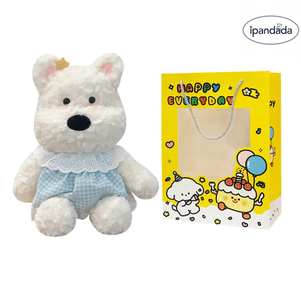 ID1770 わんちゃんぬいぐるみ 抱き枕 女の子用 寝かしつけ プレゼント 誕生日 ギフト ふわふわ かわいい 安全素材