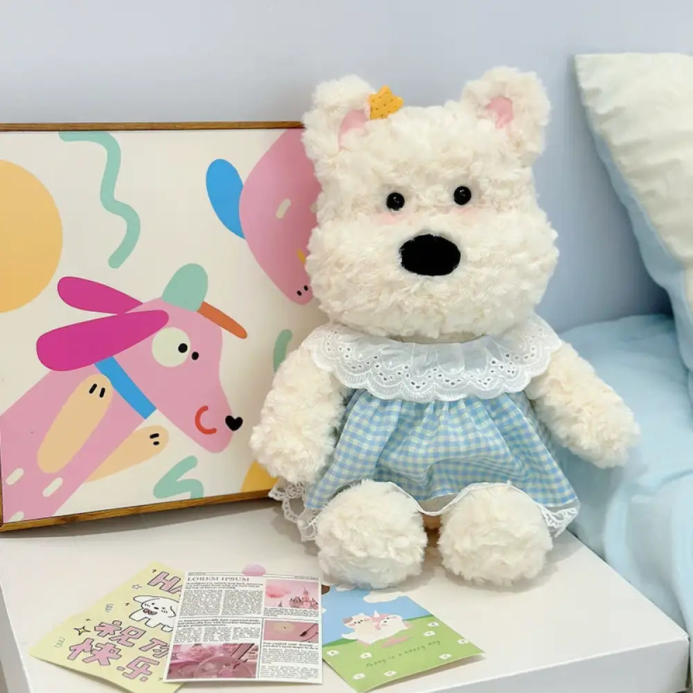 ID1770 わんちゃんぬいぐるみ 抱き枕 女の子用 寝かしつけ プレゼント 誕生日 ギフト ふわふわ かわいい 安全素材 タイプ① インテリア雑貨>ぬいぐるみ