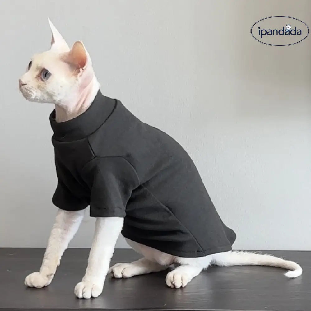 無毛猫用服 ペット服 スフィンクス 秋冬用 保温 デヴォンレックス コーニッシュレックス 矮脚猫 秋冬服 ペット用品 ID2407