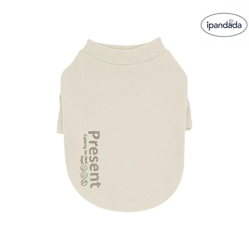 【五色展開】犬服 春 秋冬 小型犬 Tシャツ カットソー ペット 服 ペットウェア 可愛い 男の子 女の子 着せやすい暖かい 大人気 ベージュ / S ペット用品＞ウェア