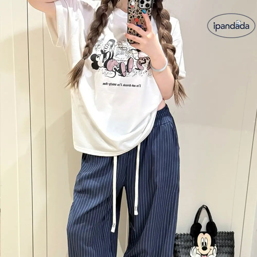 夏用 レディース パジャマ 半袖 長ズボン 丸首 部屋着 寝巻き 2点セット ゆったり ガールズ カジュアル 韓国風 ルームウェア セットアップ レディース＞セットアップ