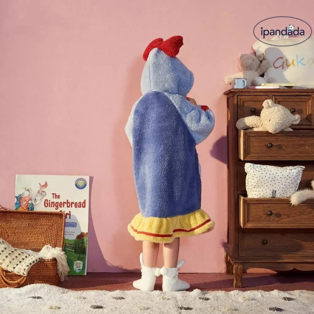 子供用 しらゆきひめ パジャマコーラルフリース 女の子 秋冬用 ルームウェア フランネル 厚手 セット ID3420