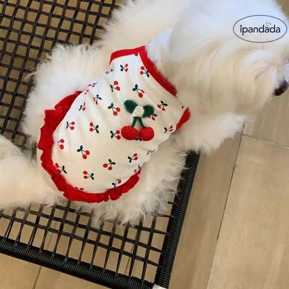 小型犬猫用 綿ガーゼ ストラップドレス 超軽量0.1kg 通気性抜群 犬猫兼用 (XS~XLサイズ)  洗濯機OK ペット安全 夏 秋 ID1923