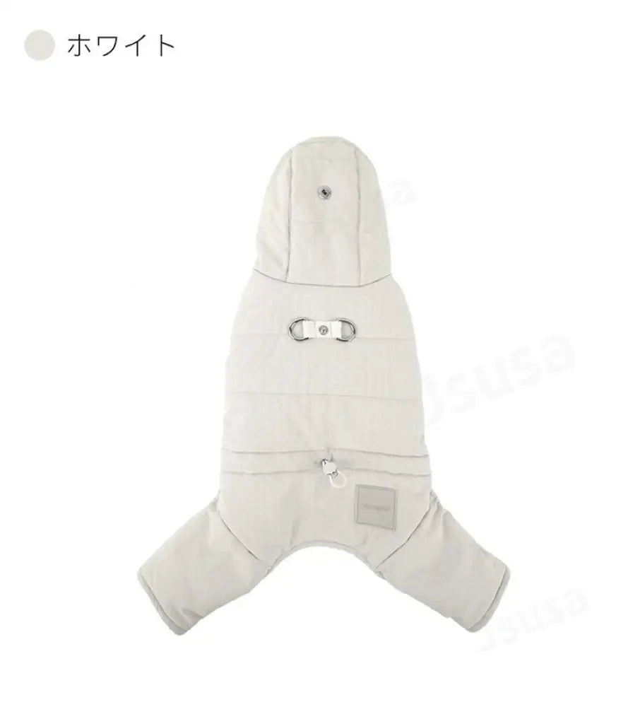 小型中型犬服 冬服 防風 防寒 中綿つなぎ ハーネス Dカン付き ジャケットアウター 防寒中綿パーカー 暖かいコート 中綿 秋冬 厚手洋服 ペット ドッグウェア 犬の服 散歩 あったか 秋服 冬服 ペットウェア 洋服 お出かけ 可愛い
