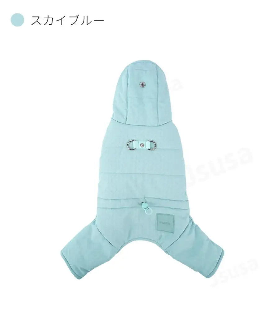 小型中型犬服 冬服 防風 防寒 中綿つなぎ ハーネス Dカン付き ジャケットアウター 防寒中綿パーカー 暖かいコート 中綿 秋冬 厚手洋服 ペット ドッグウェア 犬の服 散歩 あったか 秋服 冬服 ペットウェア 洋服 お出かけ 可愛い