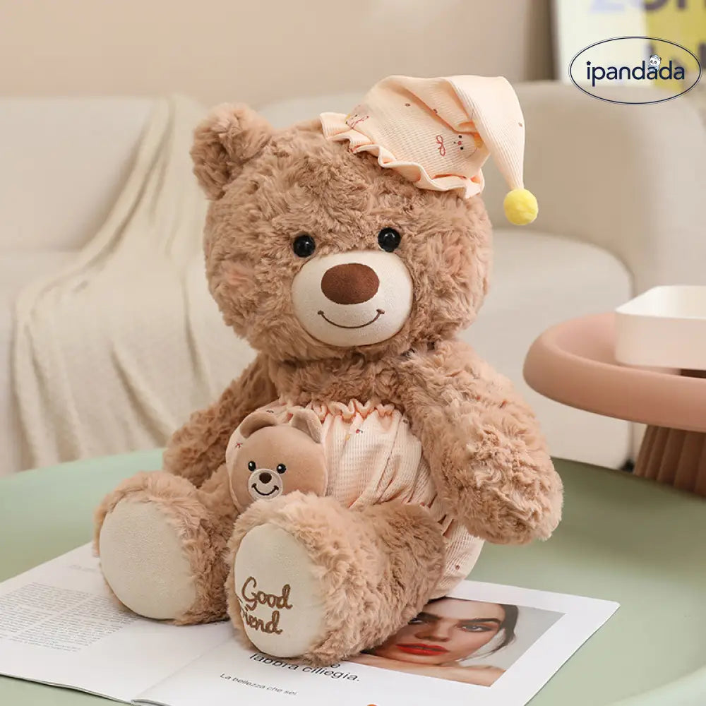 小熊 ぬいぐるみ かわいい 誕生日ギフト 女の子用 テディベア クマぬいぐるみ ベッド用 睡眠用 抱き枕 おもちゃ ID1782