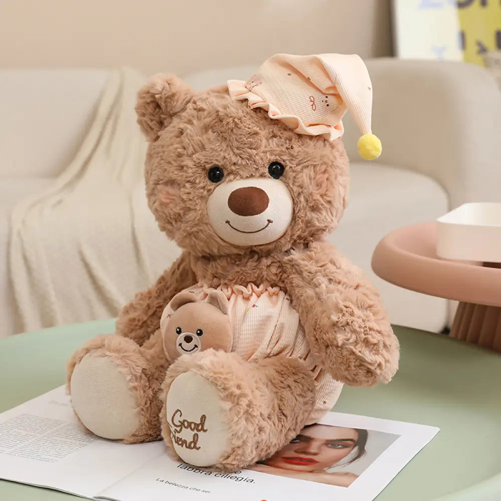 小熊 ぬいぐるみ かわいい 誕生日ギフト 女の子用 テディベア クマぬいぐるみ ベッド用 睡眠用 抱き枕 おもちゃ ID1782 タイプ④ / 座高25cm / 全長30cm インテリア雑貨>ぬいぐるみ