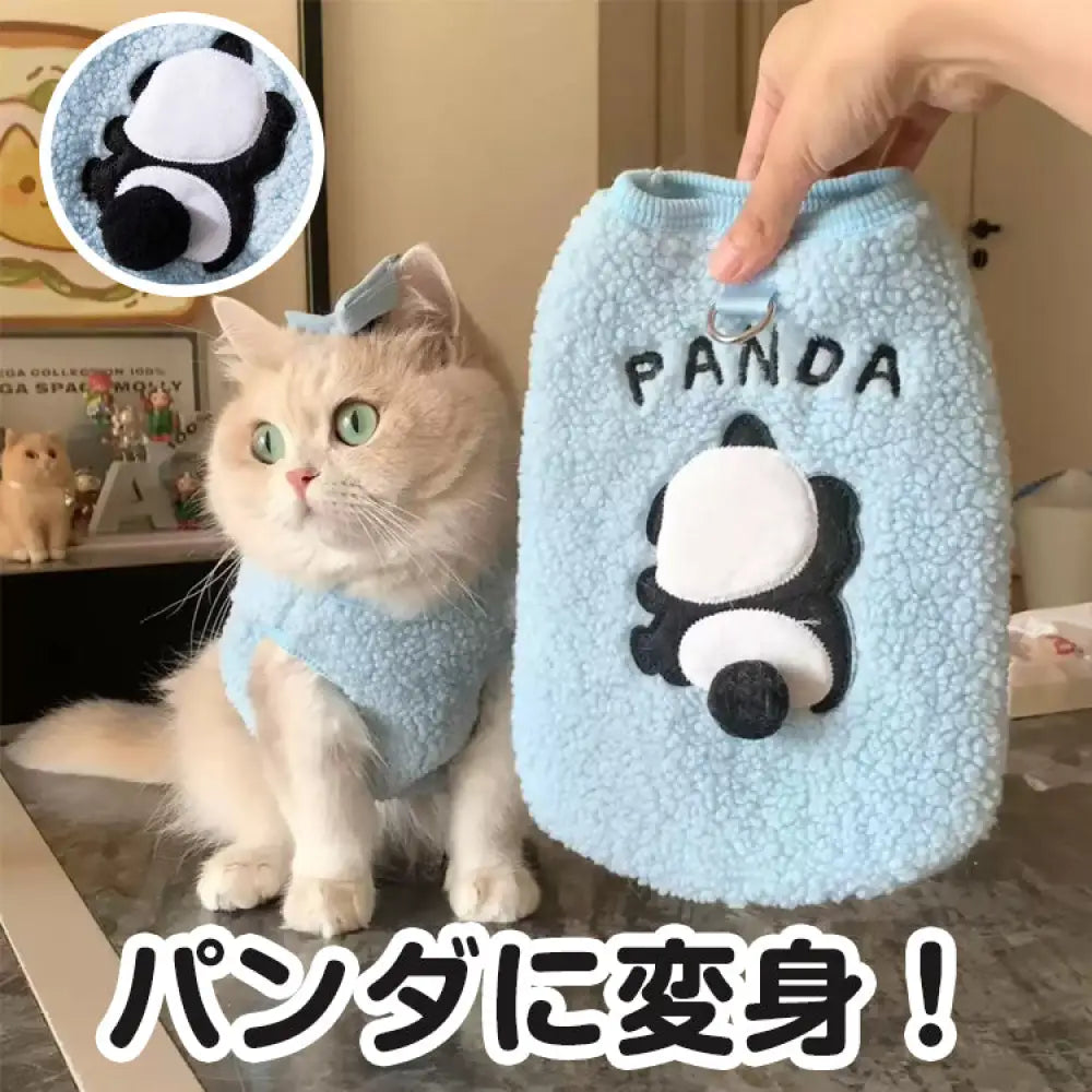 【新色追加】猫用ふわもこ 猫服 防寒 保温 暖かい 価格安い ベスト キャットウエア ネコ 5色展開 ペット用品＞ウェア