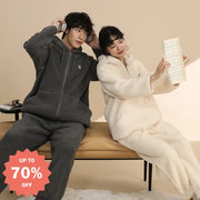 新作 カップル パジャマ 冬 ベビー フリース レディース 外出可 保温 ホームウェア セットアップ フリース裏起毛 厚手 メンズ 暖かい 柔らかい 快適 おしゃれ ルームウェア 自宅用 リラックス 着心地 ID2694