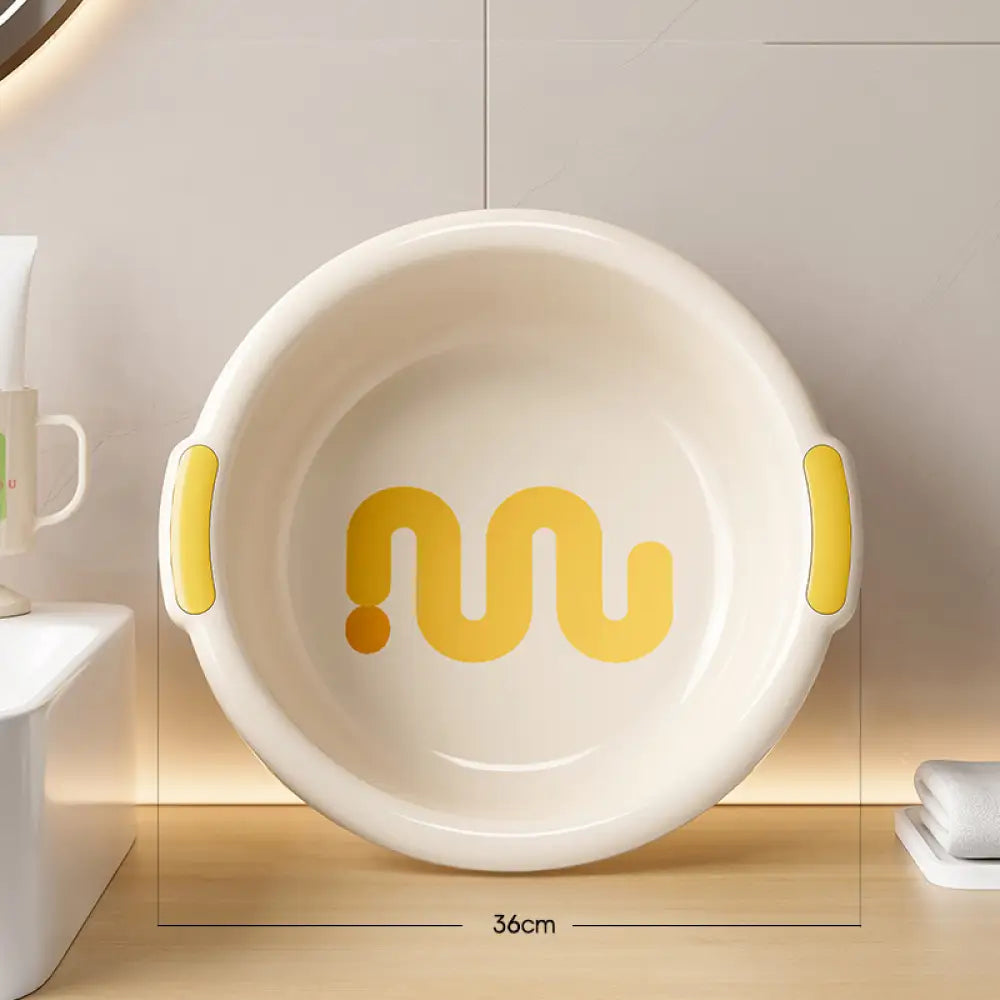 学生寮 用 手提げ バスケット 洗面器 3点セット シャワーバケツ マウスウォッシュカップ シャワーバスケット 寮生活 新学期 洗面用具セット ID2096 イエロー / 洗面器 インテリア雑貨>収納雑貨