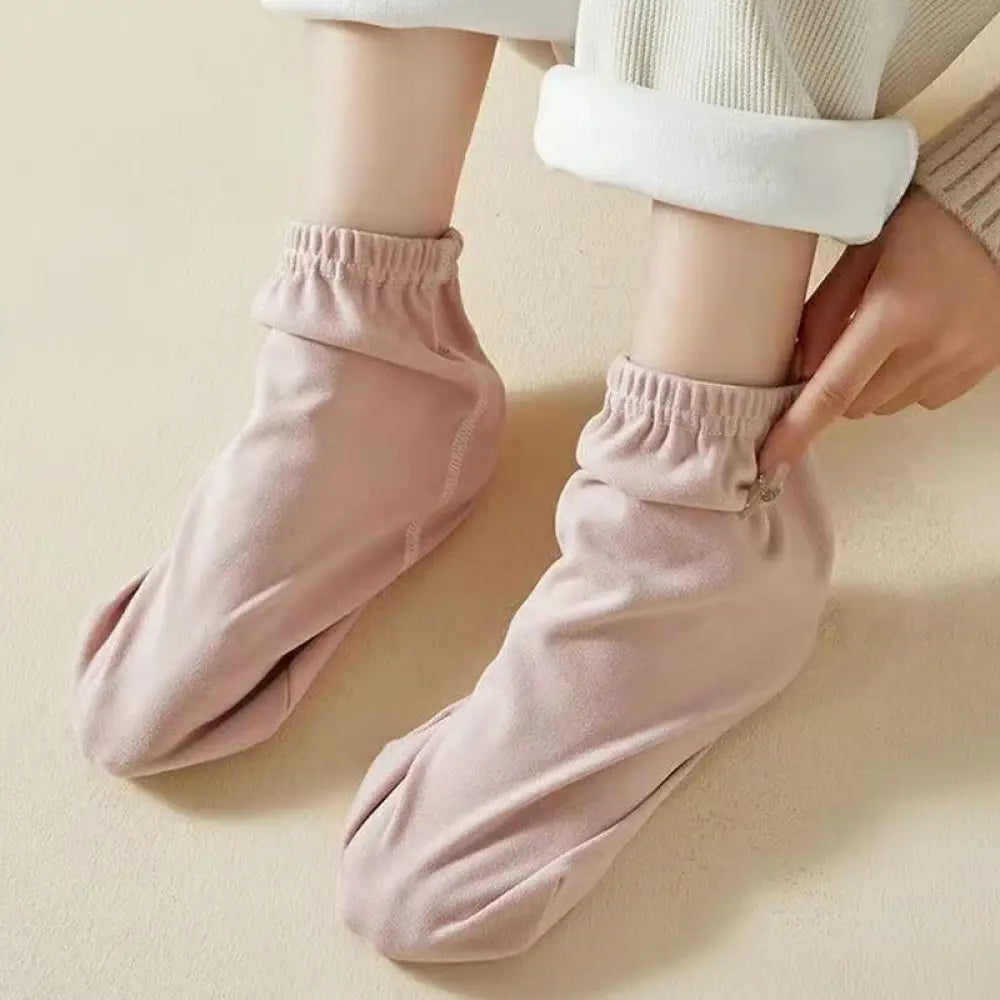 靴下 レディース 冬 厚手 ルームソックス ウール 暖かい あったか靴下 部屋 冬用 暖かいくつ下 温かい靴下 冷えとり靴下 くつした おしゃれ ルームソックス 寒さ対策 ID3646 ピンク / フリー インテリア雑貨＞ファッション雑貨