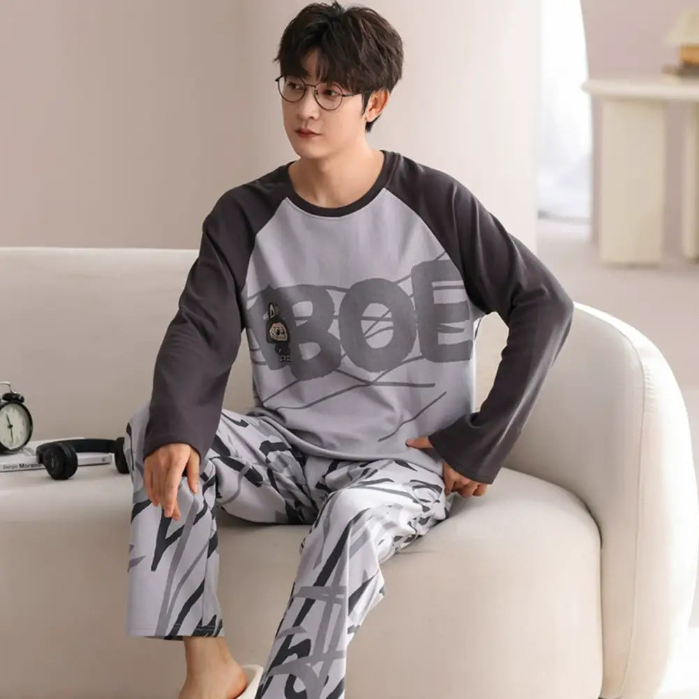 綿100% カップル labubu パジャマ レディース 春秋 長袖 キャラクター かわいい メンズ ホームウェア セットアップ 快適 吸汗 通気性 おしゃれ ルームウェア ゆったり 着心地 シンプル カジュアル ナチュラル ペア 自宅用