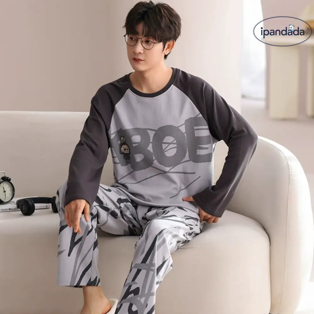 綿100% カップル labubu パジャマ レディース 春秋 長袖 キャラクター かわいい メンズ ホームウェア セットアップ 快適 吸汗 通気性 おしゃれ ルームウェア ゆったり 着心地 シンプル カジュアル ナチュラル ペア 自宅用 リラックス レディース用 メンズ用 ID2272