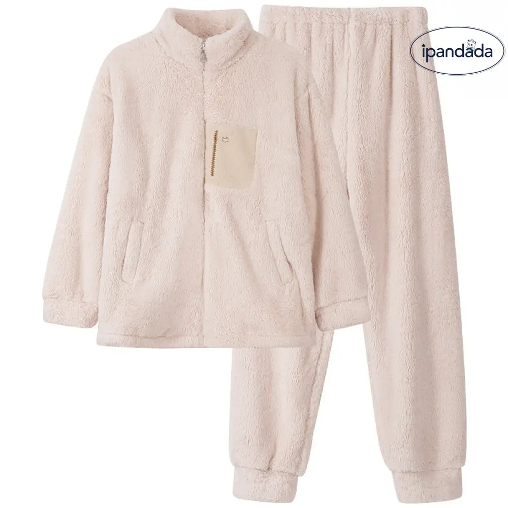ペア ルームウェア カップル パジャマ 冬用 上下セット もこもこ フリース あったか お揃い 部屋着 可愛い 男女兼用 ふわふわ 彼氏 彼女 クリスマスプレゼント ペアギフト ホリデー限定 カップルコーデ ID3347