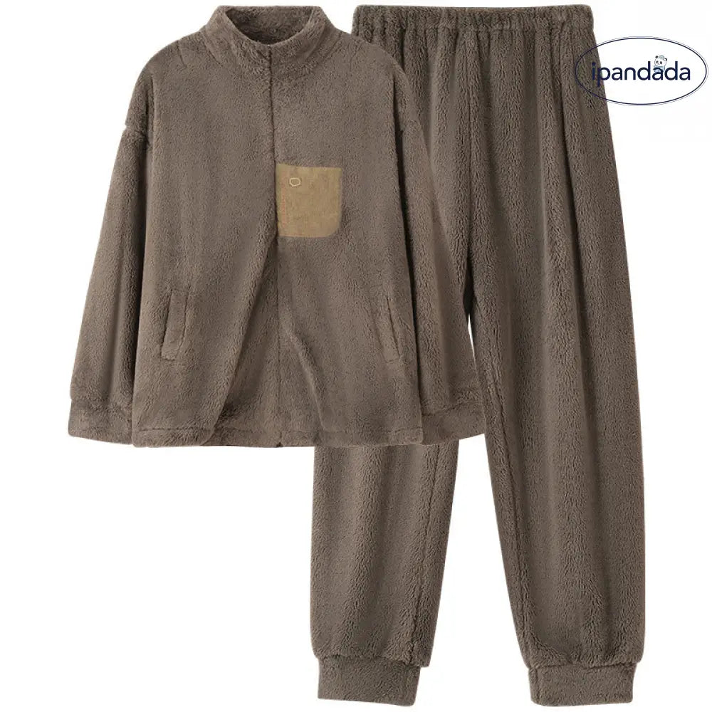 ペア ルームウェア カップル パジャマ 冬用 上下セット もこもこ フリース あったか お揃い 部屋着 可愛い 男女兼用 ふわふわ 彼氏 彼女 クリスマスプレゼント ペアギフト ホリデー限定 カップルコーデ ID3347