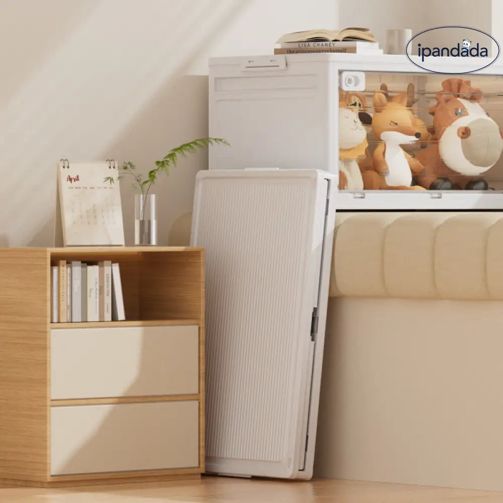 折りたたみ 収納ボックス 整理ボックス 蓋付き 大サイズ キャンプ 毛布 衣類 おもちゃ プラスチック 収納 ID3621