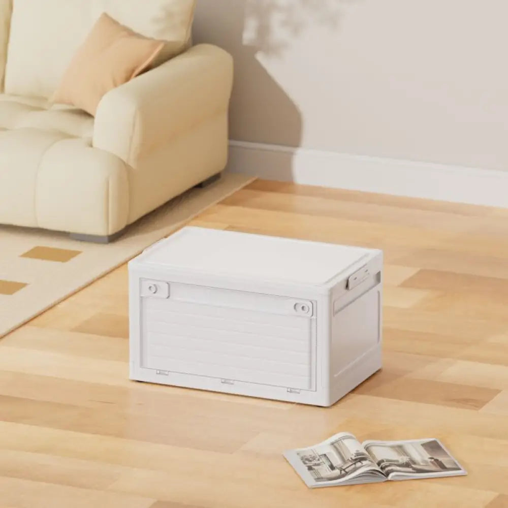 折りたたみ 収納ボックス 整理ボックス 蓋付き 大サイズ キャンプ 毛布 衣類 おもちゃ プラスチック 収納 ID3621 タイプ② / M