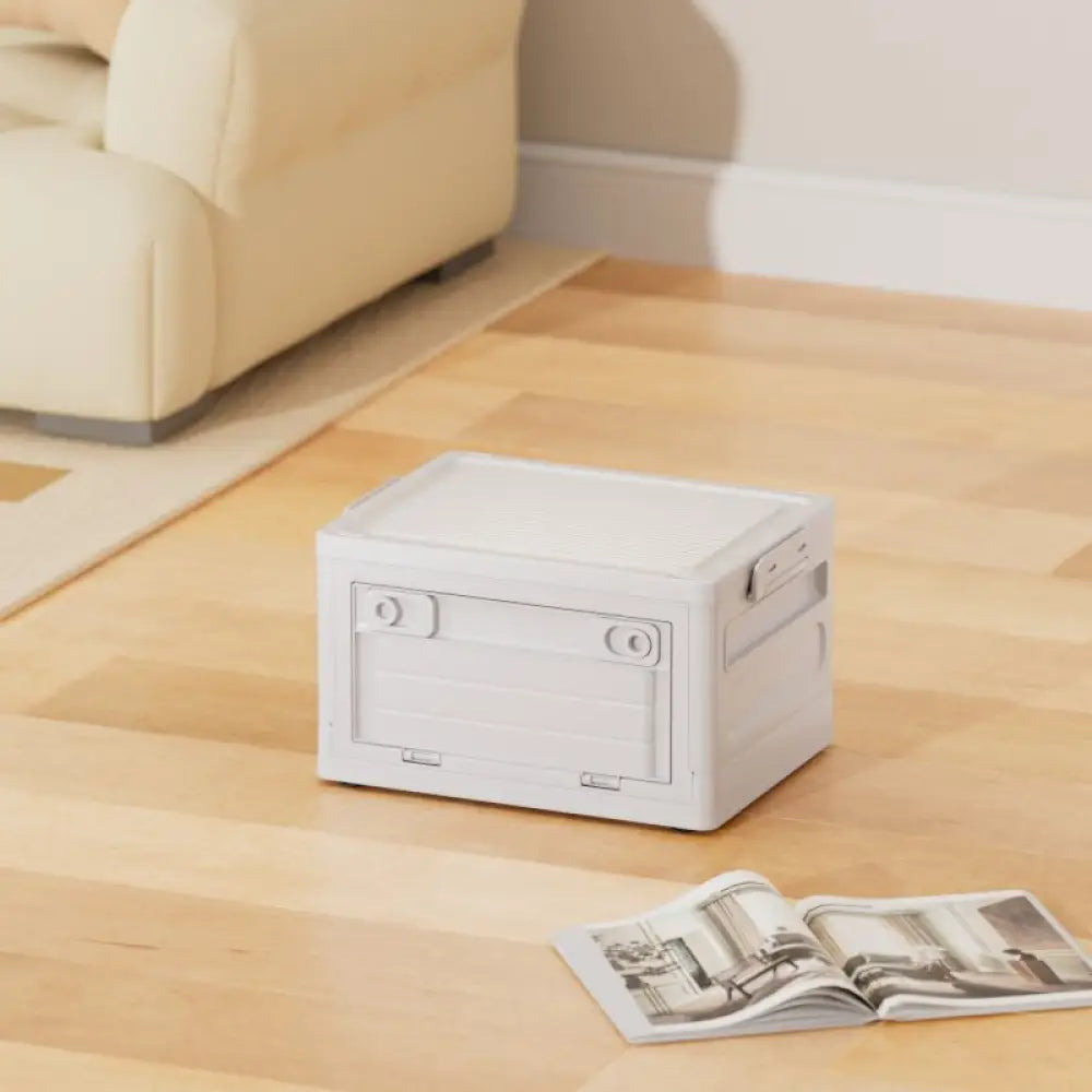 折りたたみ 収納ボックス 整理ボックス 蓋付き 大サイズ キャンプ 毛布 衣類 おもちゃ プラスチック 収納 ID3621 タイプ① / M