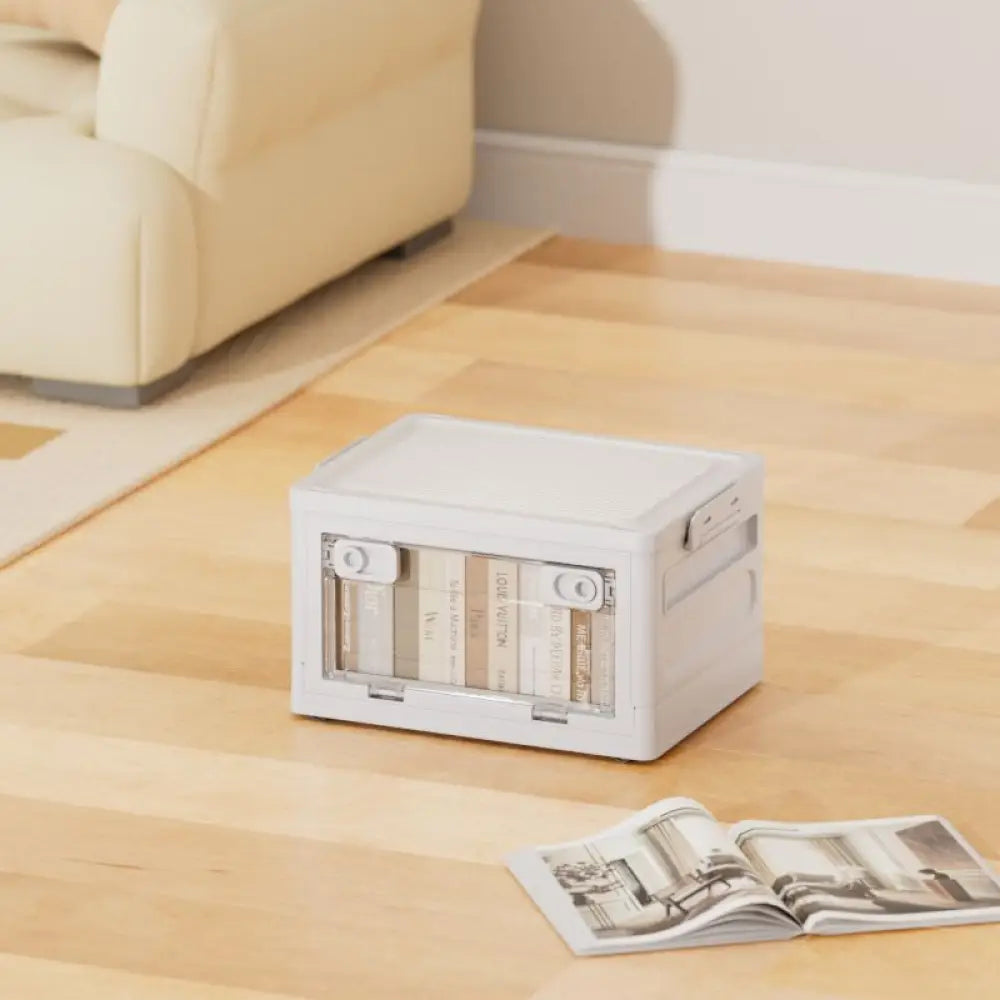 折りたたみ 収納ボックス 整理ボックス 蓋付き 大サイズ キャンプ 毛布 衣類 おもちゃ プラスチック 収納 ID3621 タイプ① / S