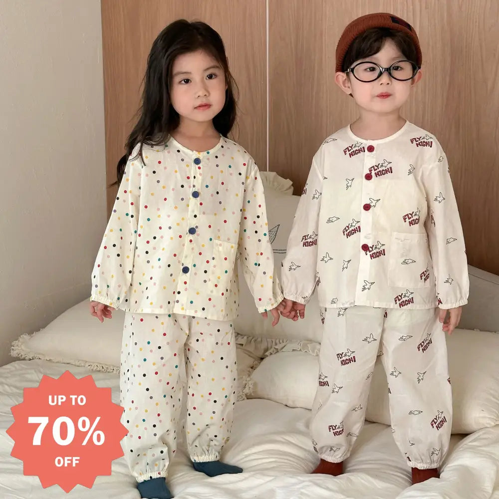 子供 パジャマ 女の子 綿100% 春秋 男の子 長袖 セットアップ 幼児 ベビー ホームウェア 快適 柔らかい 通気性 おしゃれ ルームウェア ID4002 ベビー＆キッズ