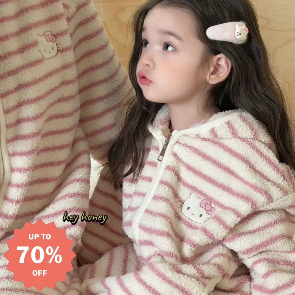 子供用 フリース 新作 バスローブ 親子 ソフトなフード付き パジャマ ID3087