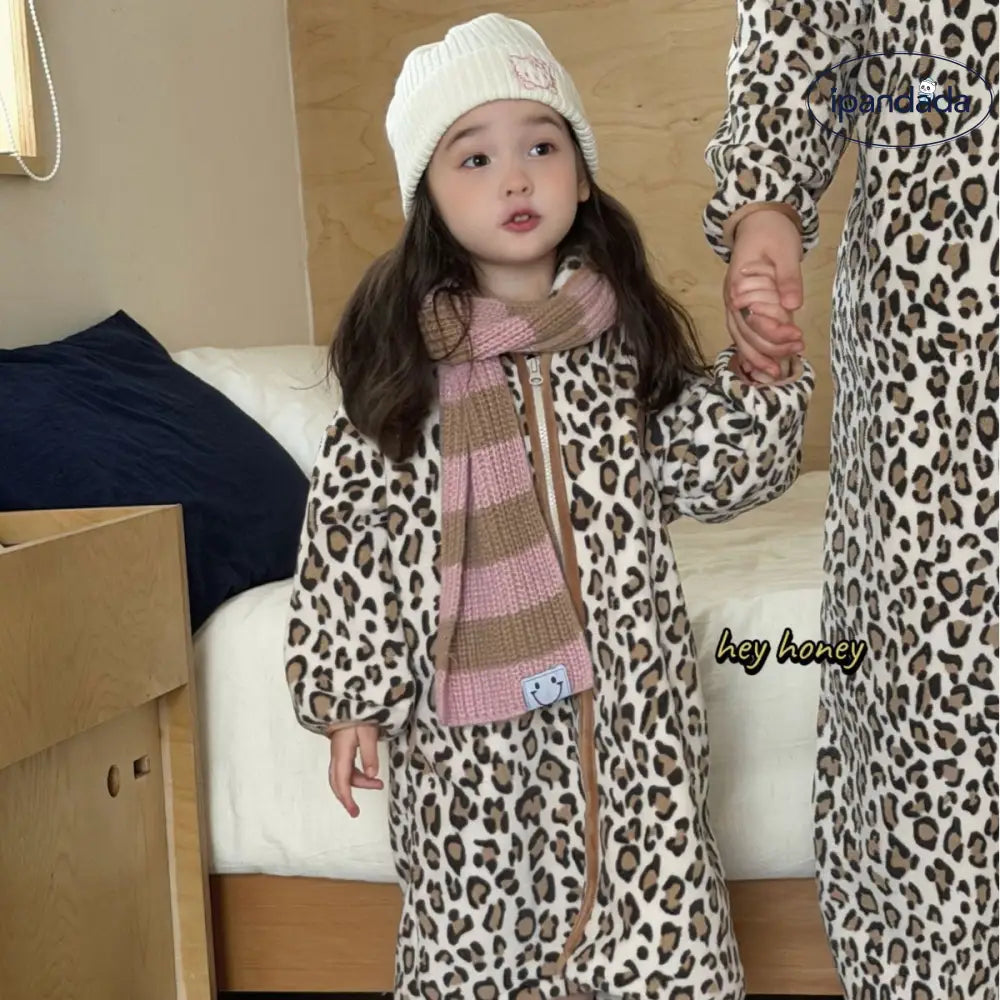 子供用 フリース 新作 バスローブ 親子 ソフトなフード付き パジャマ ID3087